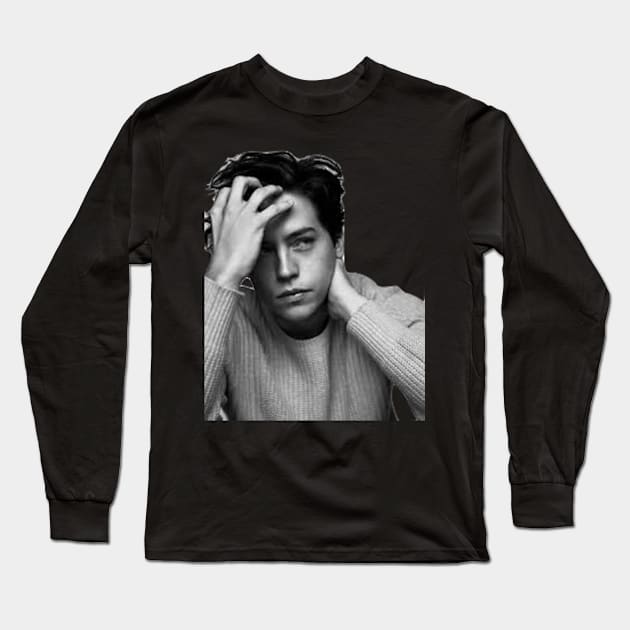 Cole Sprouse Long Sleeve T-Shirt by Biscuit25